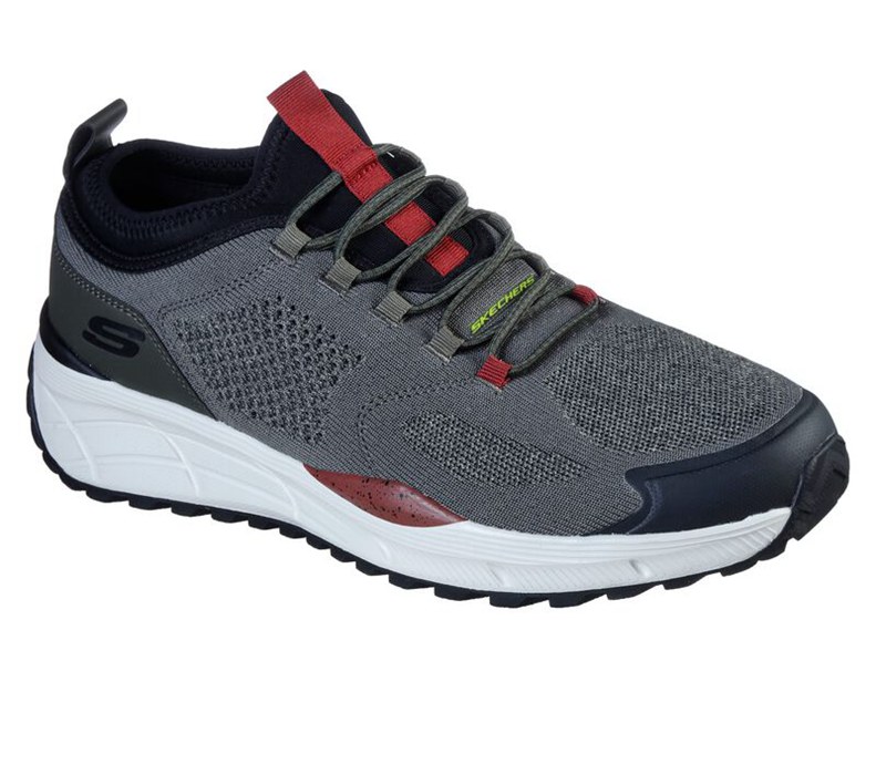 Skechers Herr Olivgröna/Svarta Slip On - Relaxed Fit: Equalizer 4.0 Trail - Terrator - Sverige (BNPY